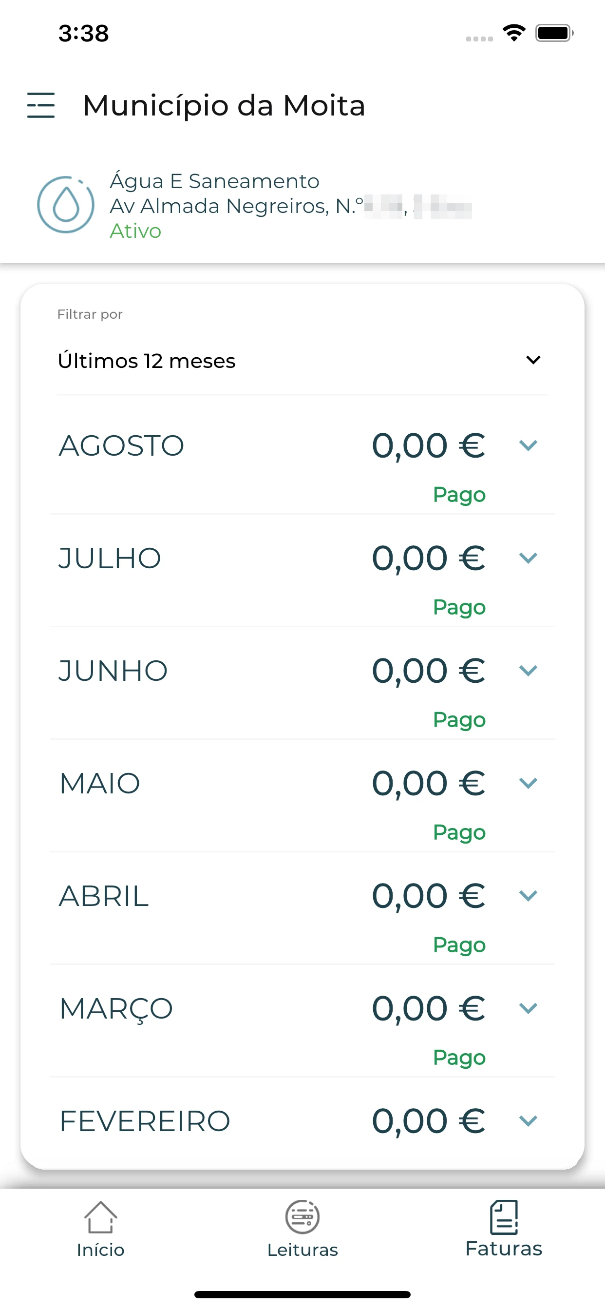 Águas Moita Online screenshot