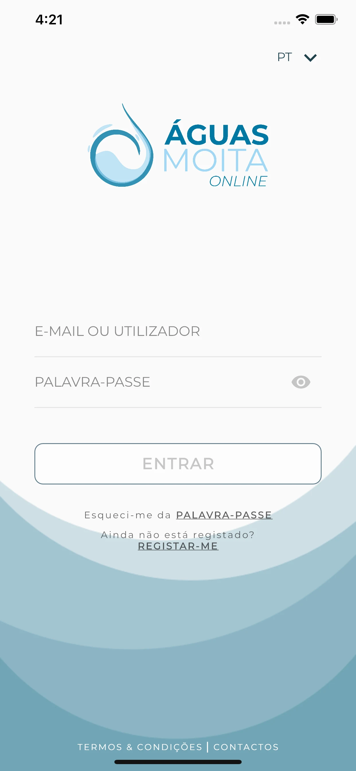 Águas Moita Online screenshot
