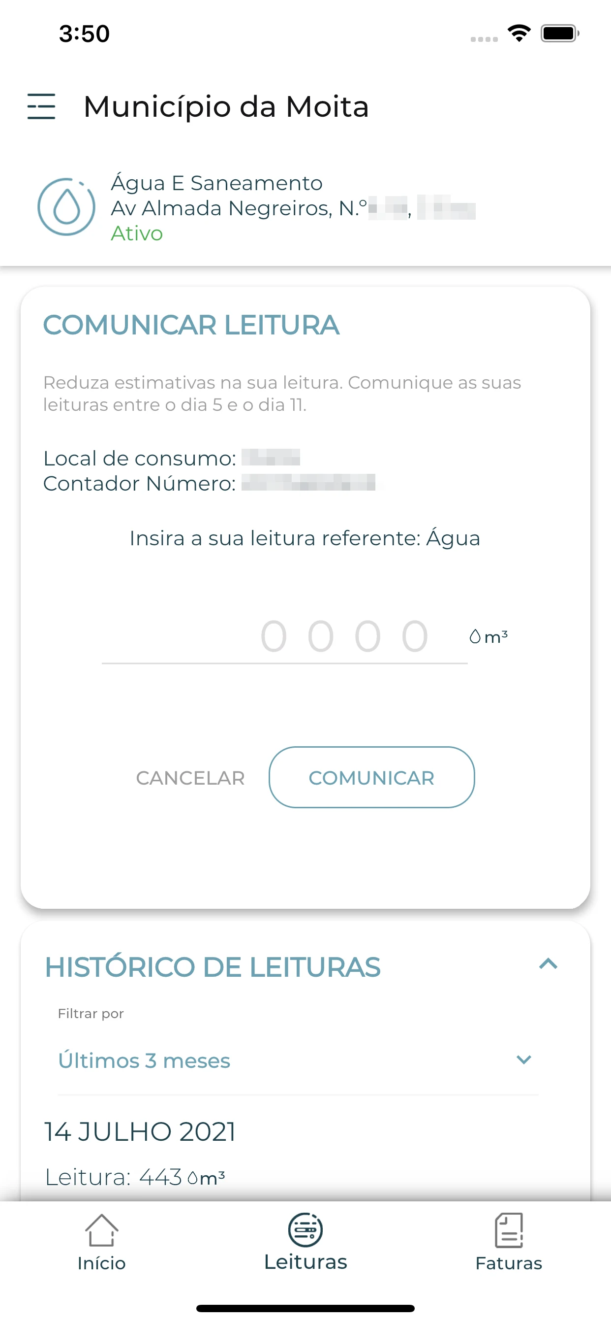 Águas Moita Online screenshot