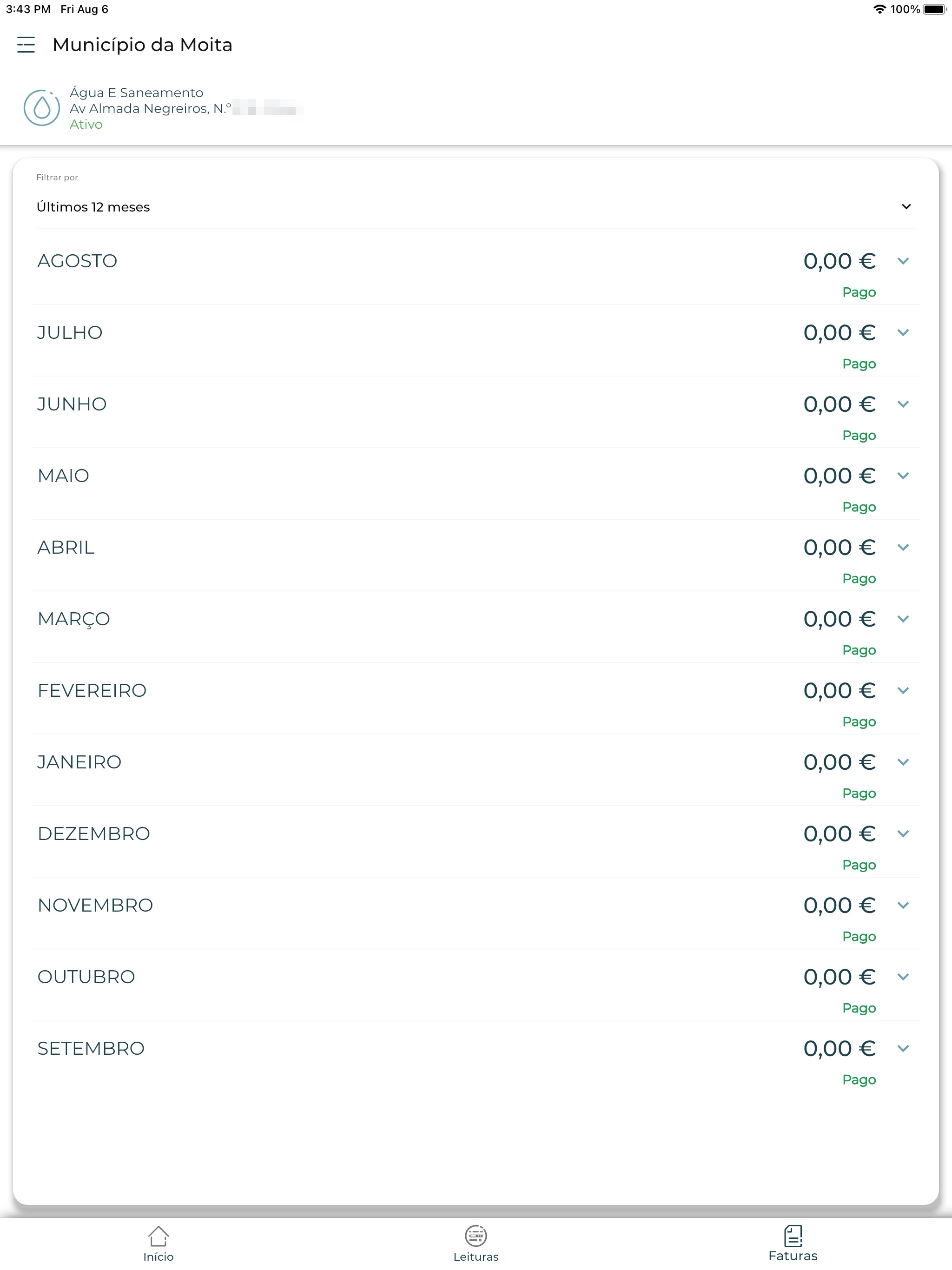 Águas Moita Online screenshot