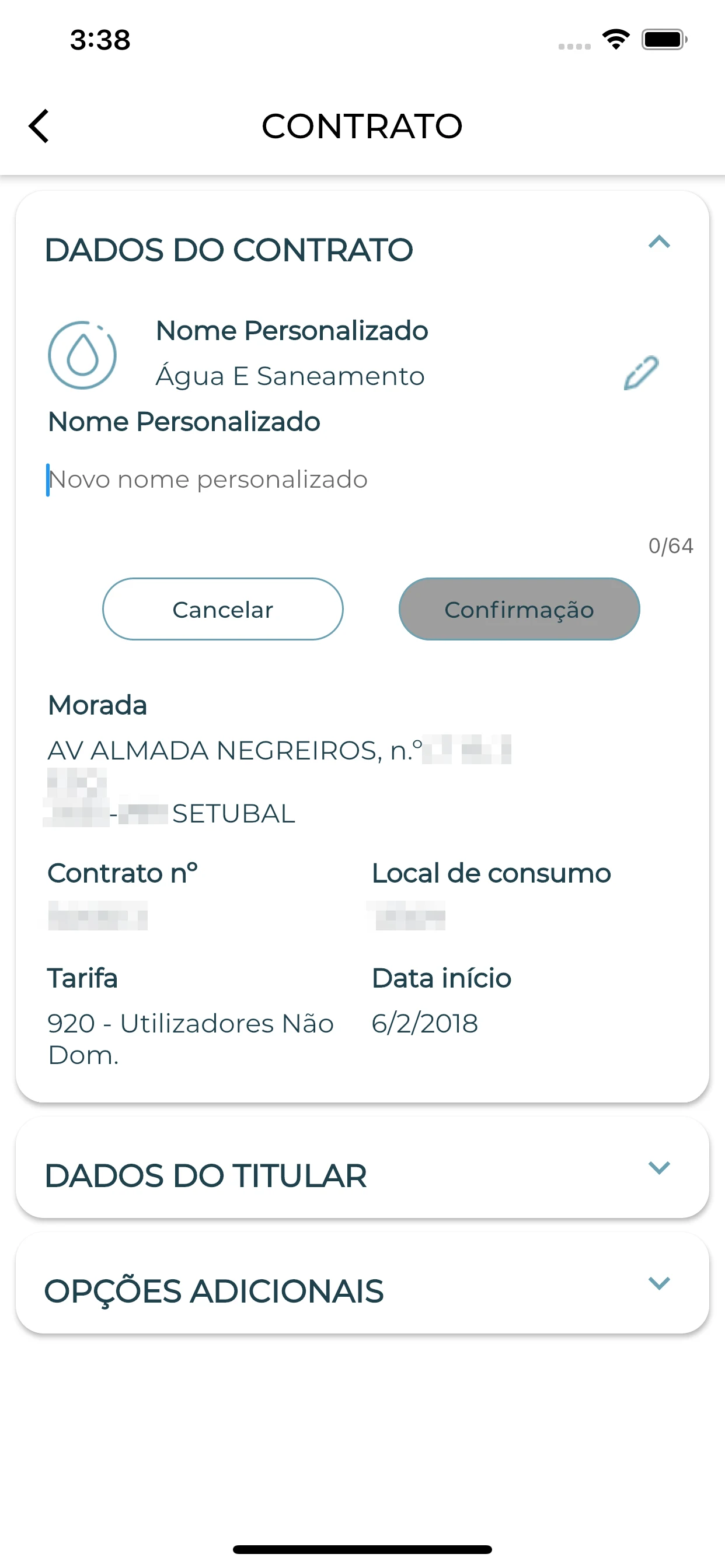 Águas Moita Online screenshot